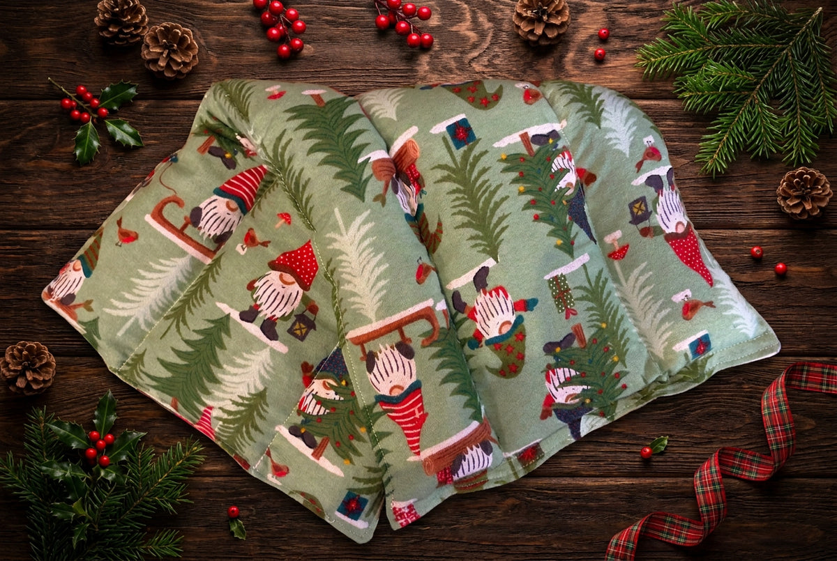 Therapeutic Back Bag, Christmas Gnomes