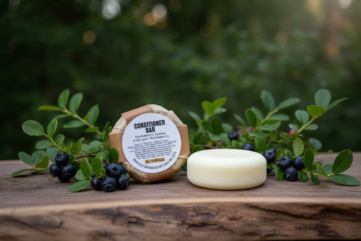 Melt & Pour Conditioner Bar, Huckleberry Outlaw