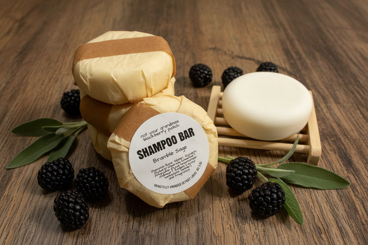Shampoo Bar, Bramble Sage