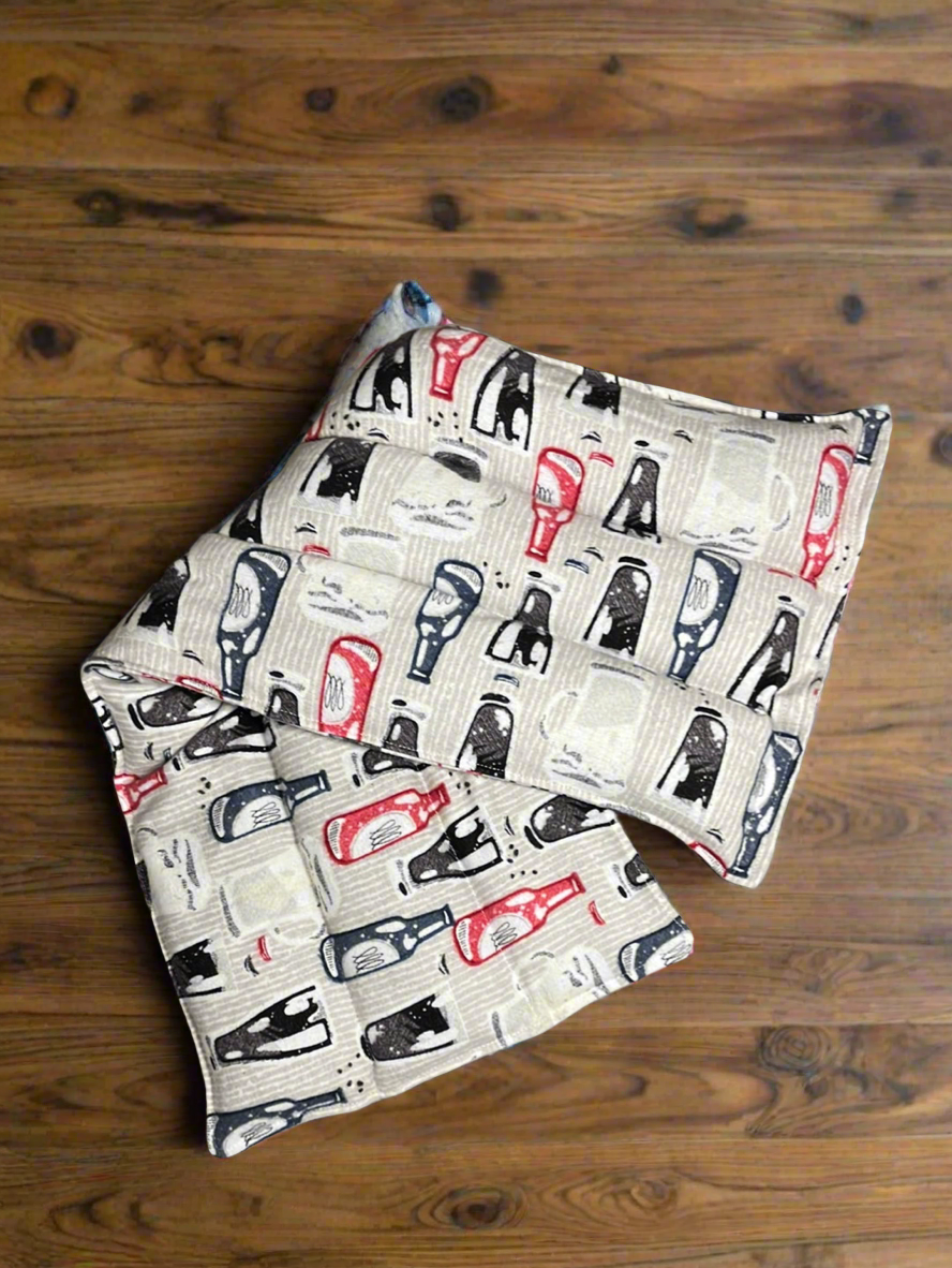 Therapeutic Back Wrap, Beer Bottles