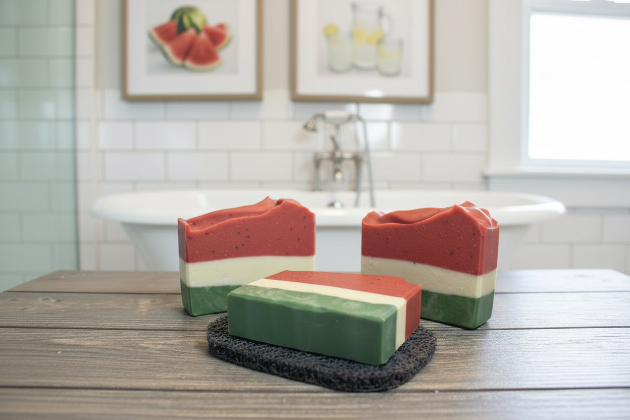 Tallow Soap, Watermelon Lemonade