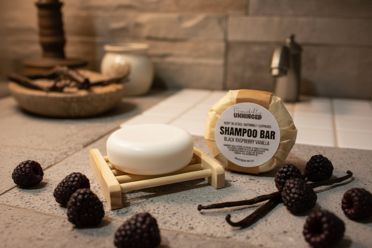 Shampoo Bar, Black Raspberry Vanilla