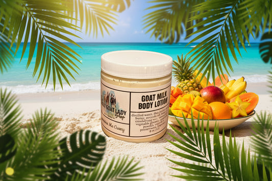 Goat Milk Body Lotion, Jamaica Me Crazy