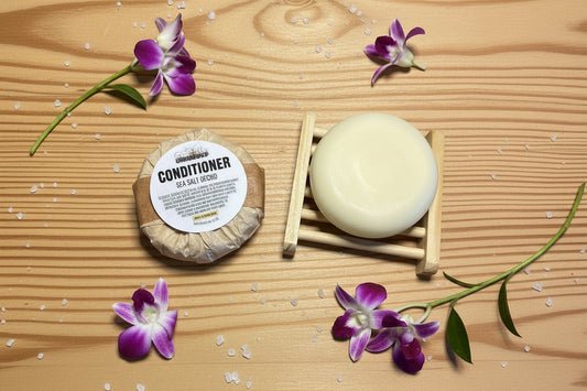 Melt & Pour Conditioner Bar, Sea Salt Orchid