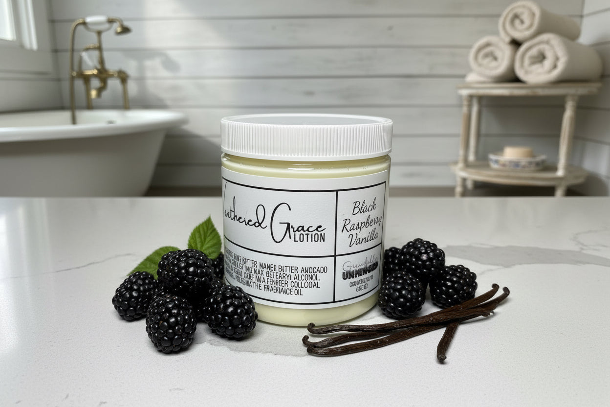 Weathered Grace Lotion, Black Raspberry Vanilla