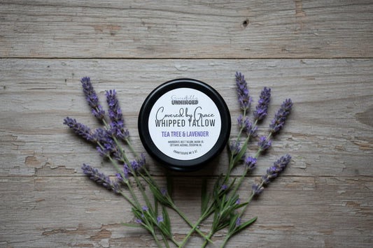 Covered by Grace Whipped Tallow Moisturizer, Lavender & Tea Tree
