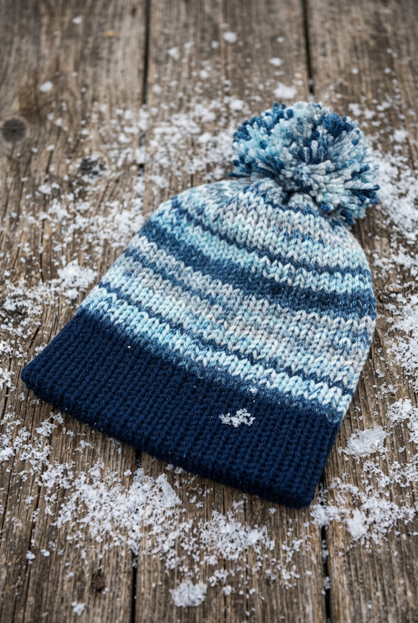 Bonfire Beanie, Blue Jay 3-5 years