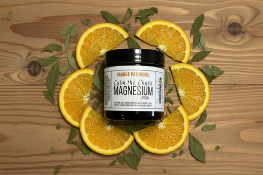 Calm the Chaos Magnesium Lotion, Orange Patchouli
