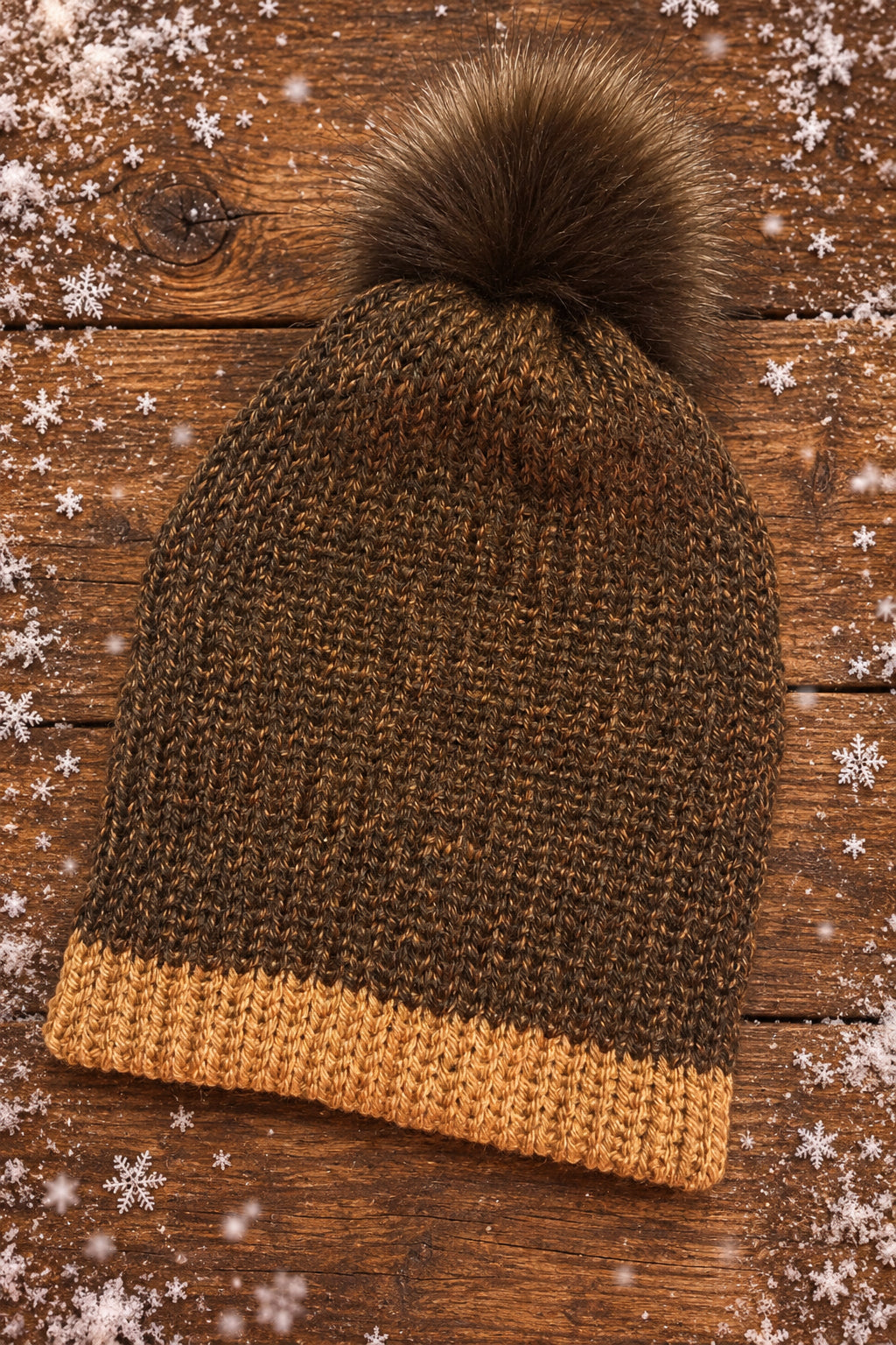 Bonfire Beanie, Brown