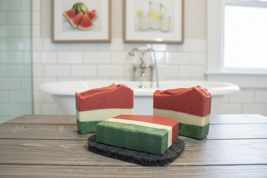 Tallow Soap, Watermelon Lemonade