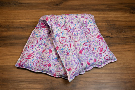 Therapeutic Back Wrap, Pink Paisley
