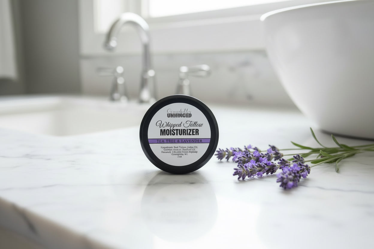 Whipped Tallow, Tea Tree & Lavender