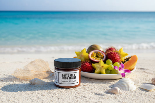 Goat Milk Lotion Teaser, Jamaica Me Crazy