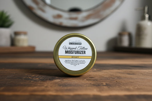 handmade whipped tallow moisturizer
