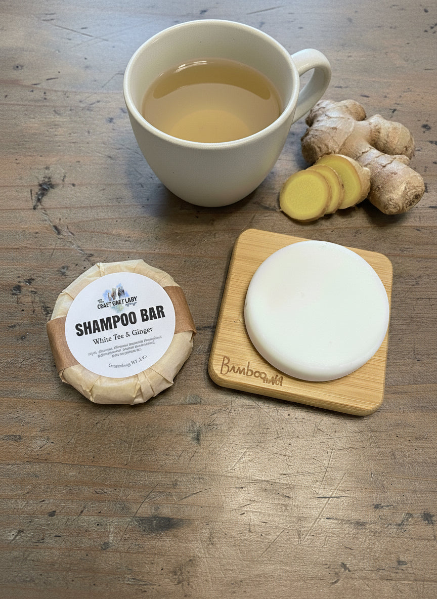 Shampoo Bar, White Tea & Ginger