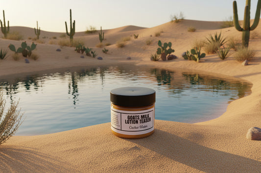 Goat Milk Lotion Teaser, Cactus Water