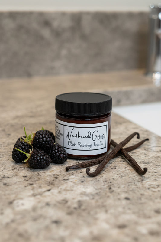 Weathered Grace Lotion Teaser, Black Raspberry Vanilla
