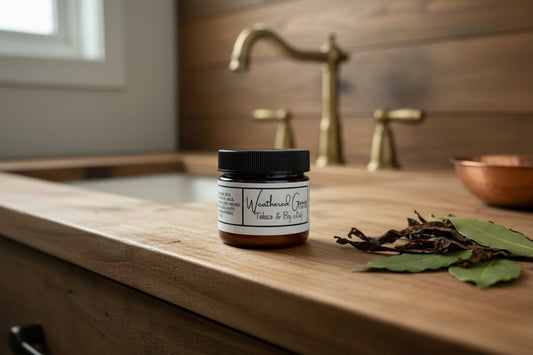 Weathered Grace Lotion Teaser, Tobacco & Bay Leaf
