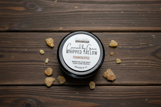 Covered by Grace Whipped Tallow Moisturizer, Frankincense
