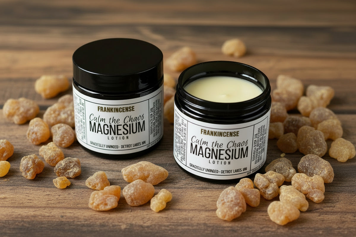 Calm the Chaos Magnesium Lotion, Frankincense