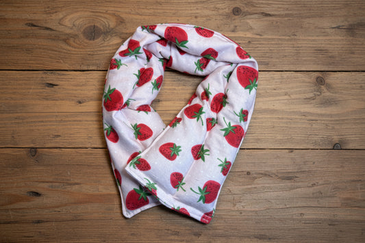 Therapeutic Neck Wrap, Strawberries