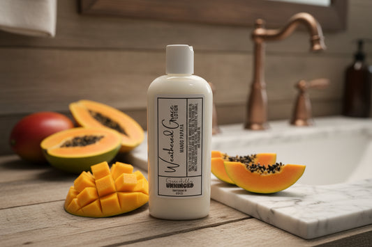 Weathered Grace Lotion, Mango Papaya