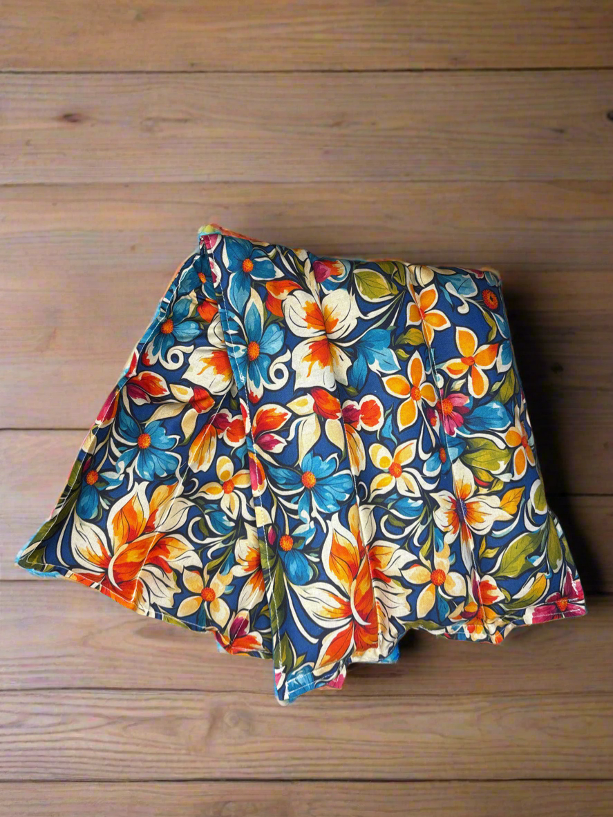 Therapeutic Back Wrap,  Colorful Floral