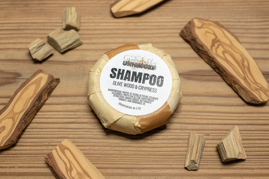Shampoo Bar, Olive Wood & Cypress