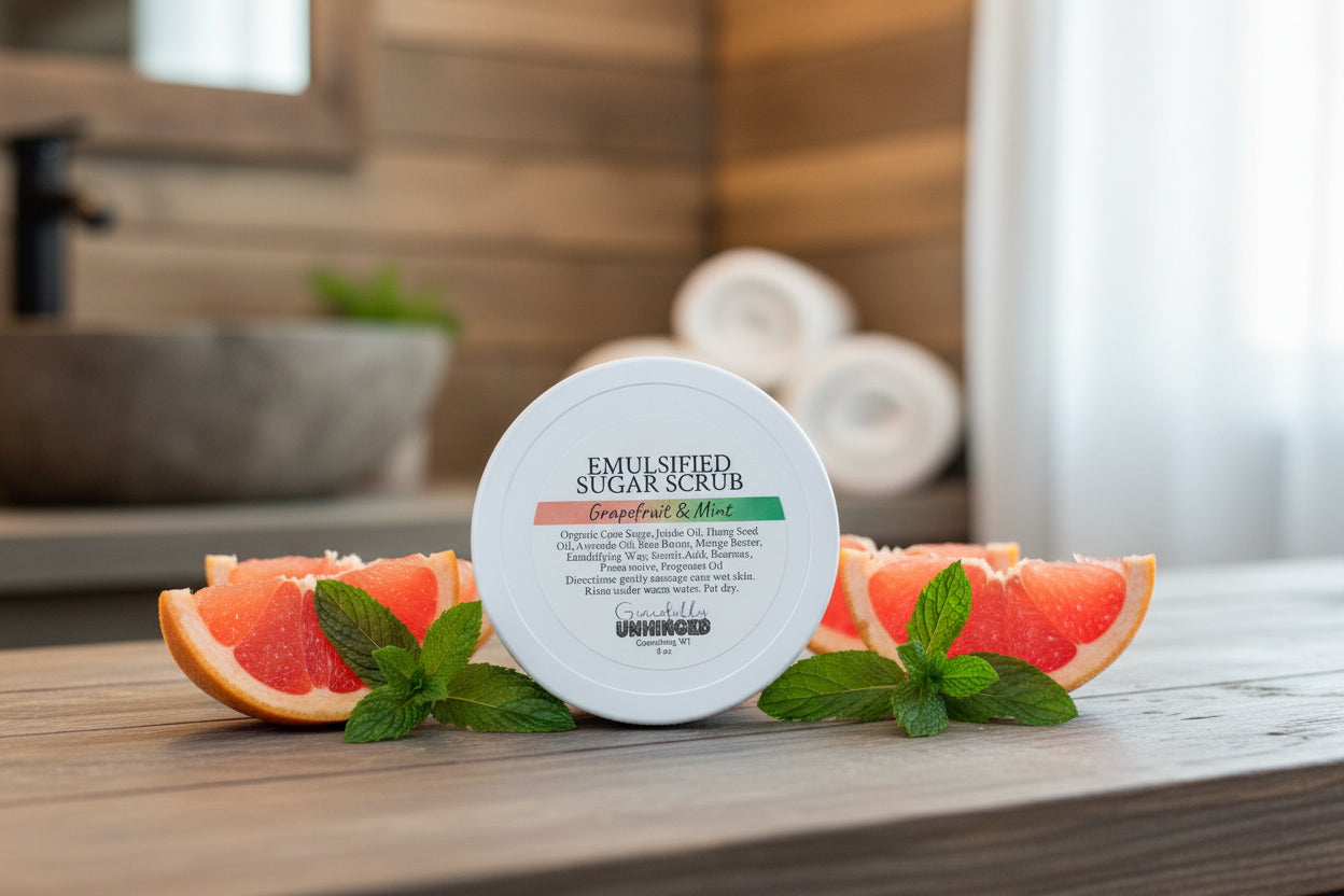 handmade sugar scrub